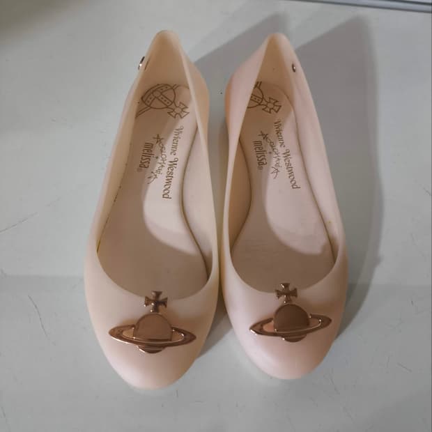 225mm 비비안웨스트우드 x 멜리사 젤리슈즈 플랫 발레