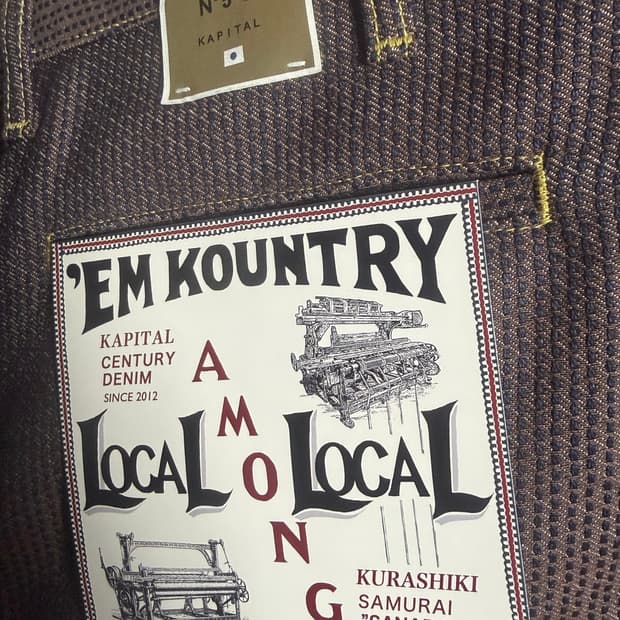 캐피탈 센츄리 데님팬츠 36