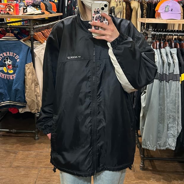 [HI] 나이키 바람막이 점퍼 블랙