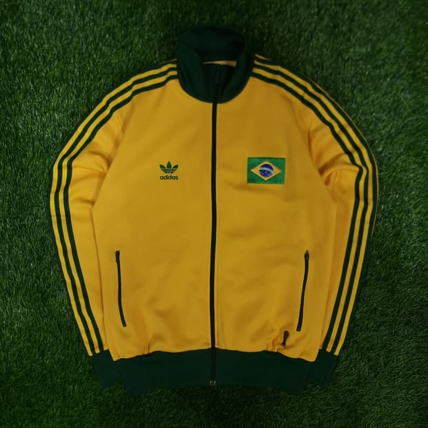 아디다스 브라질 유로파 트랙탑 져지