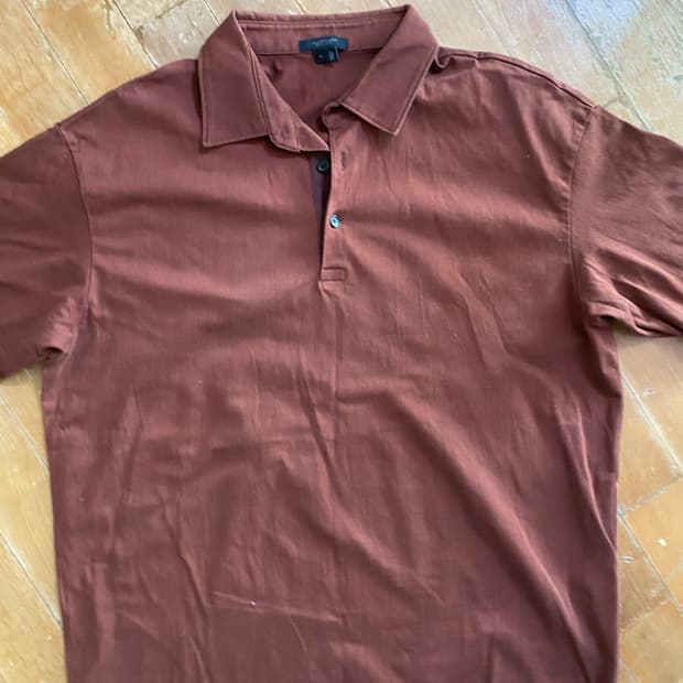 질스튜어트 뉴욕 카키색 카라티 M (105)