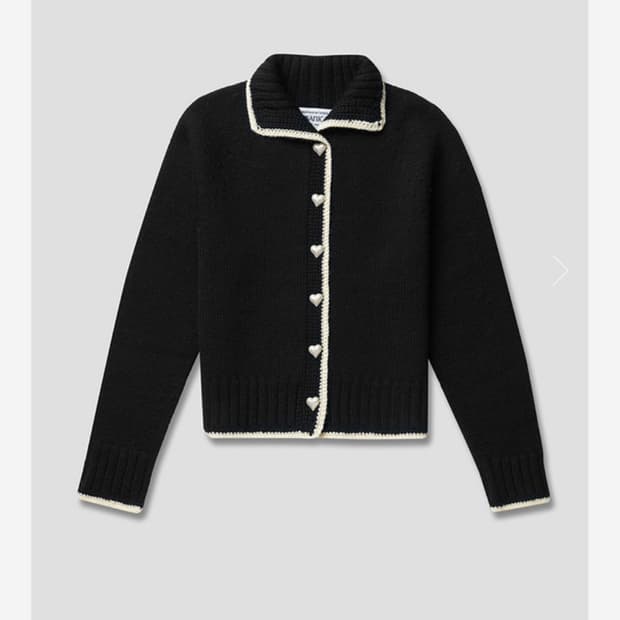 얼바닉30 핸드 크로셰 니트가디건