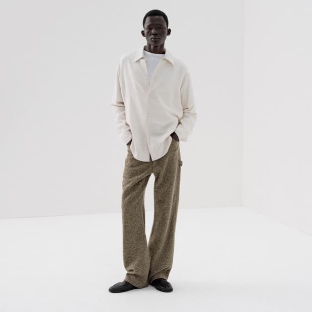 25aw 홈스펀 트위드 페인터 팬츠 구해요