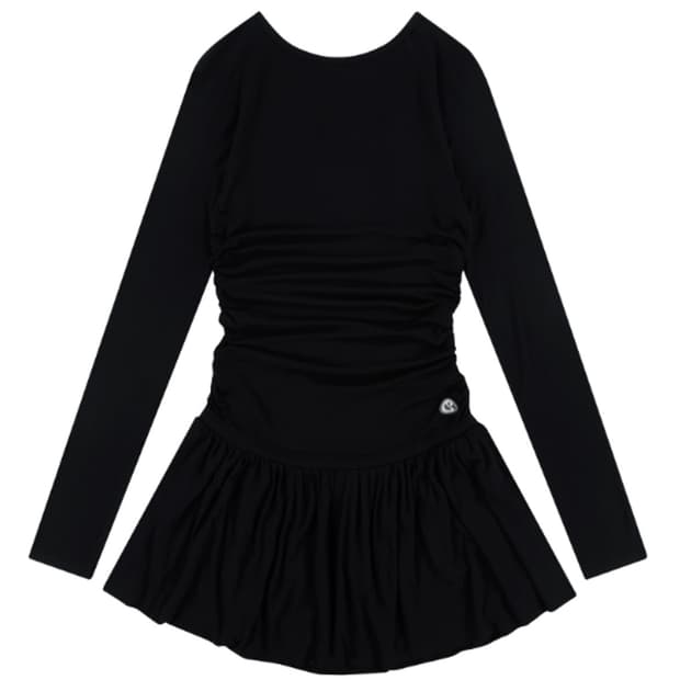 코이세이오 DRAPING DRESS BLACK