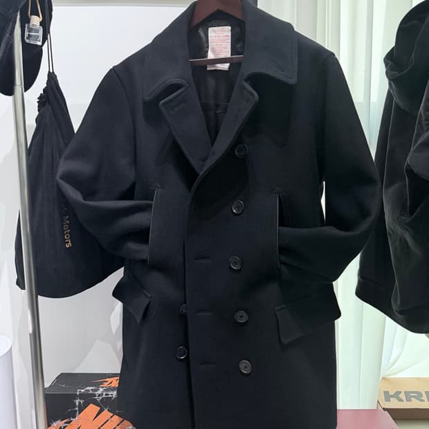 L) 24fw Niceness 나이스네스 mclagan 피코트 블랙