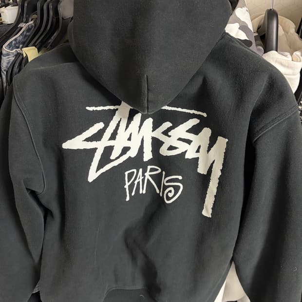 스투시 파리 스탁 후드