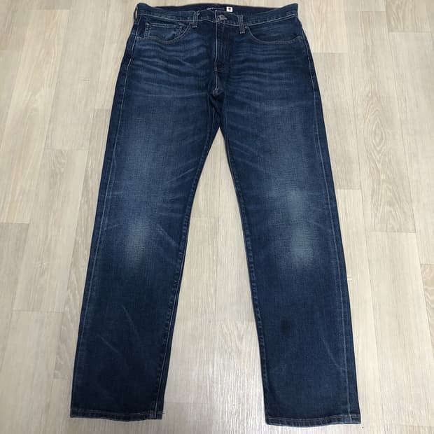 (34) 리바이스 502 테이퍼드핏 메이드 & 크래프티드 재팬 블루탭