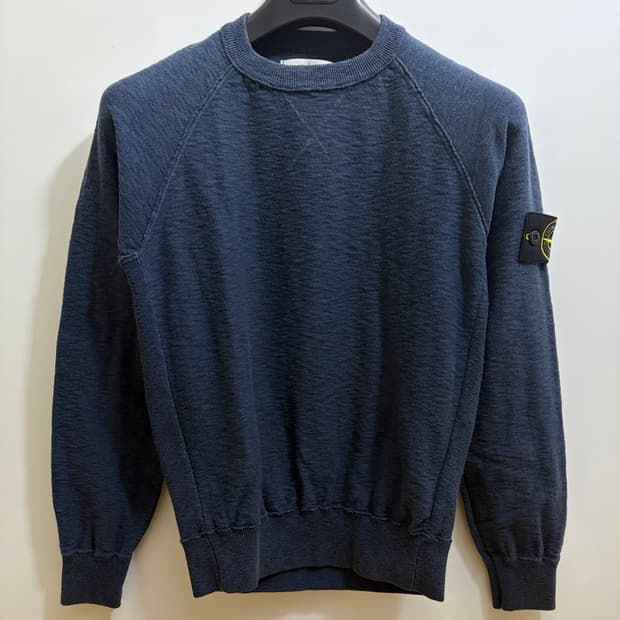 스톤아일랜드 정품 멜란지 크루넥 니트