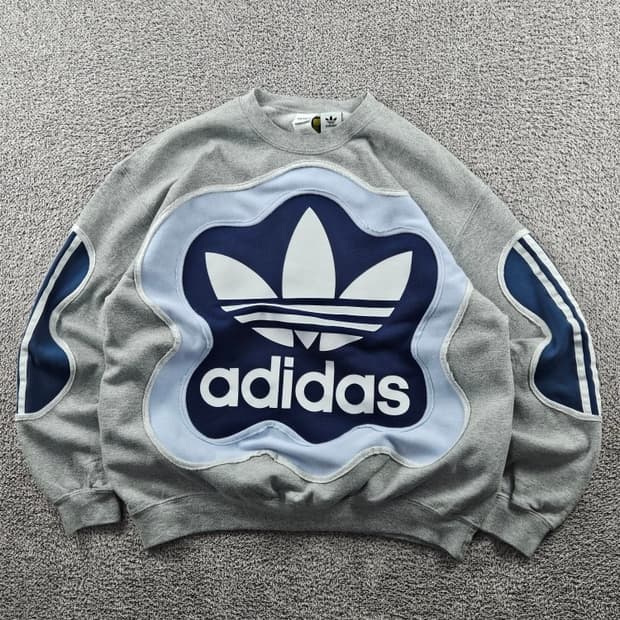 아디다스 X 길단 아플리케 커스텀 스웻 맨투맨 ( L )/ 10993