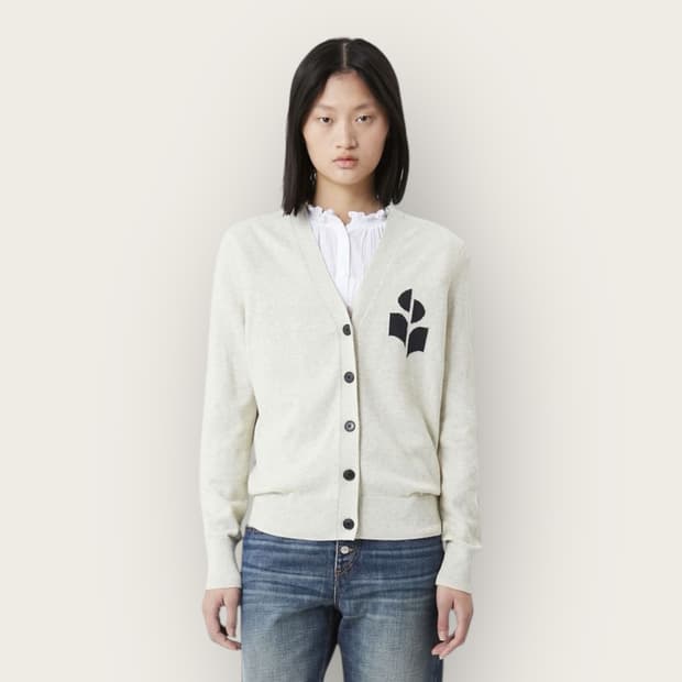 36/ 이자벨마랑 카린 로고 가디건