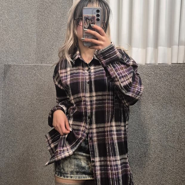 PALM ANGELS CHECK SHIRT 