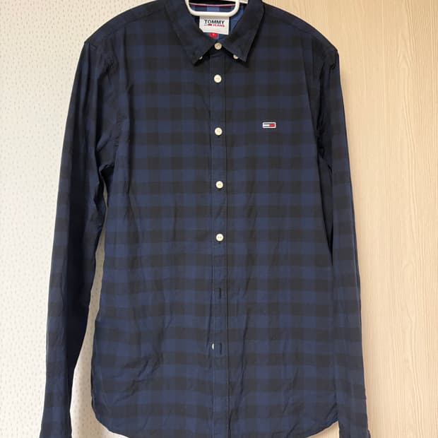 타미진스 체크 셔츠 