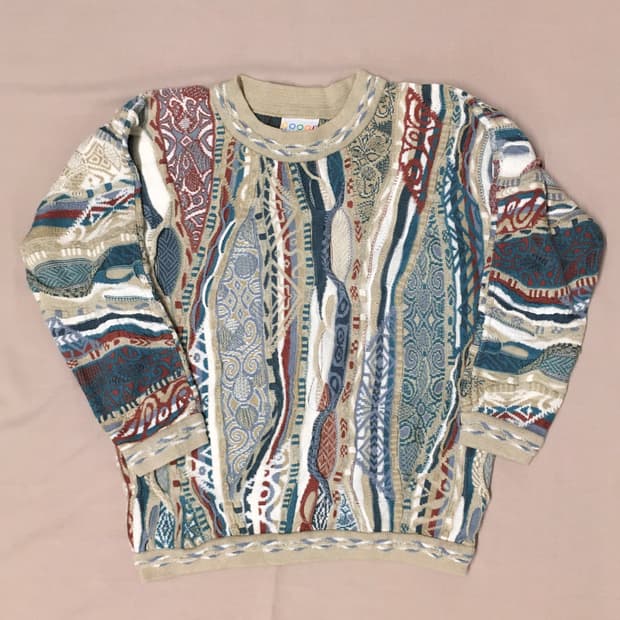 급처! 쿠지 케이블 니트