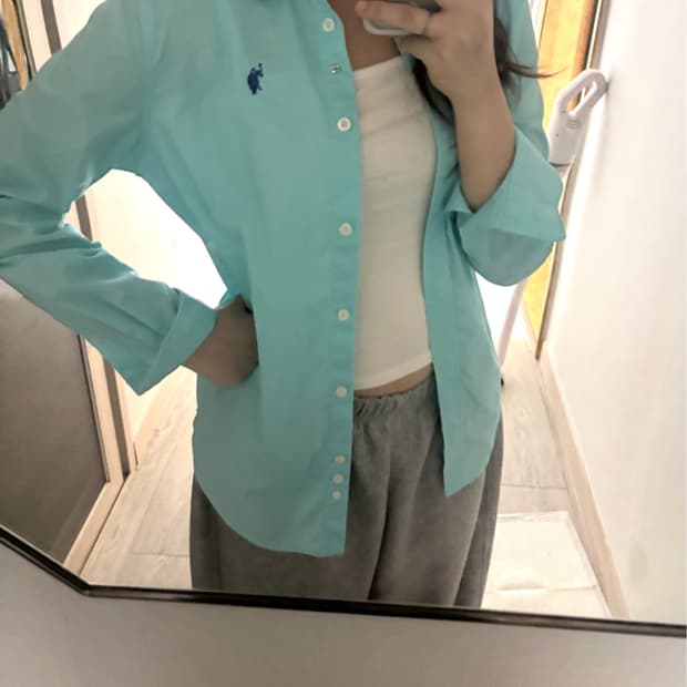 폴로 어슨 U.S  민트 셔츠 🩵 S