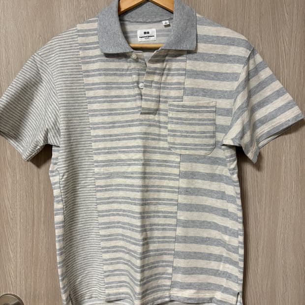 유니클로 엔지니어드가먼츠 반팔 카라티 피케티 엔가