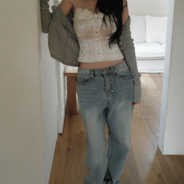 씨어 seer truly her jean light blue