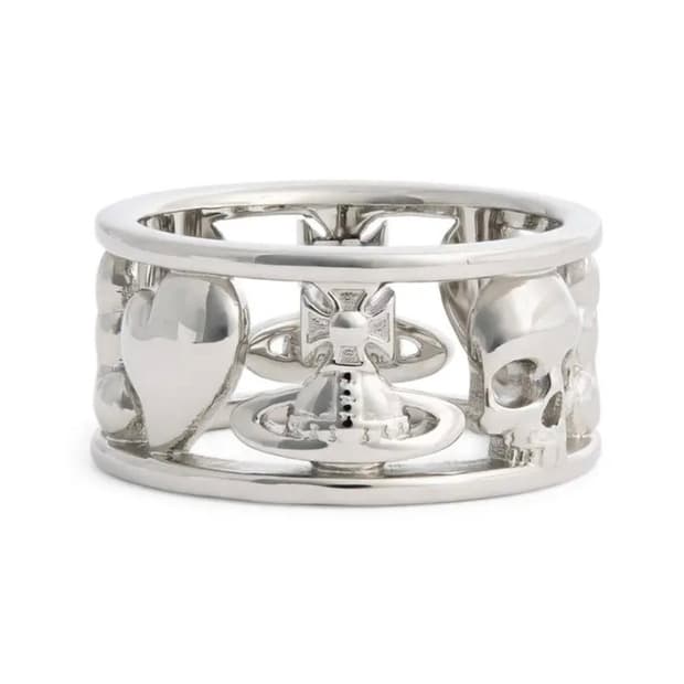 [XS,S,M]비비안웨스트우드 25fw Leonce 링/실버