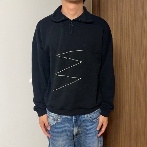 사스콰치패브릭스 스티치 하프집업