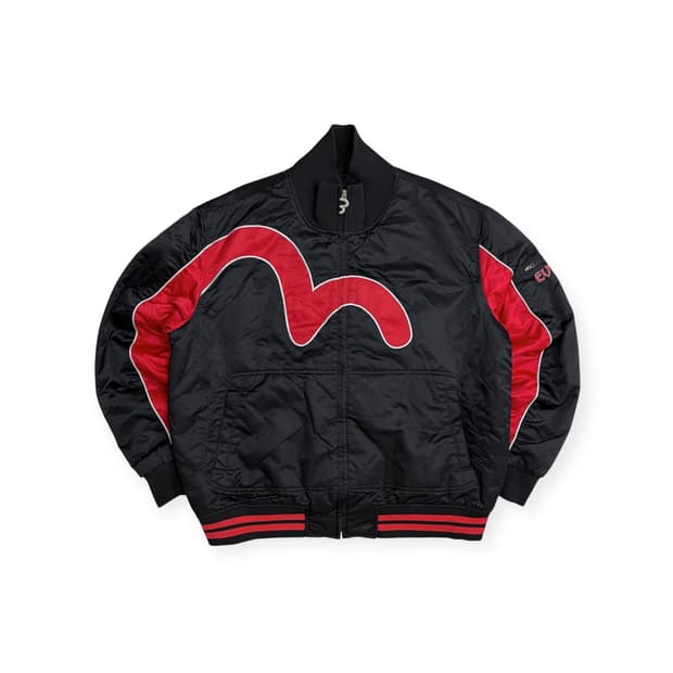 에비수 올드스쿨 빈티지 정품 빅로고 집업 자켓 110 xxl 2xl