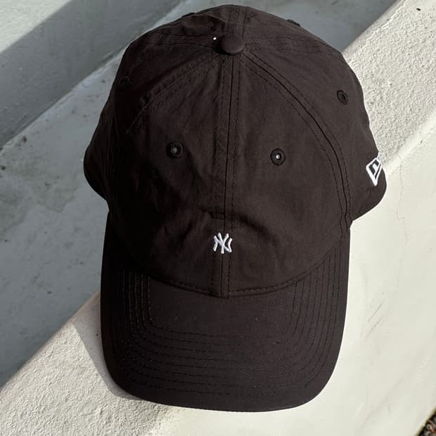 [F] 뉴에라 뉴욕양키스 스몰로고 블랙 볼캡 모자
