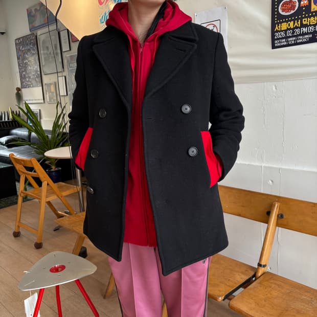 15FW 지방시 울 블렌드 피 코트