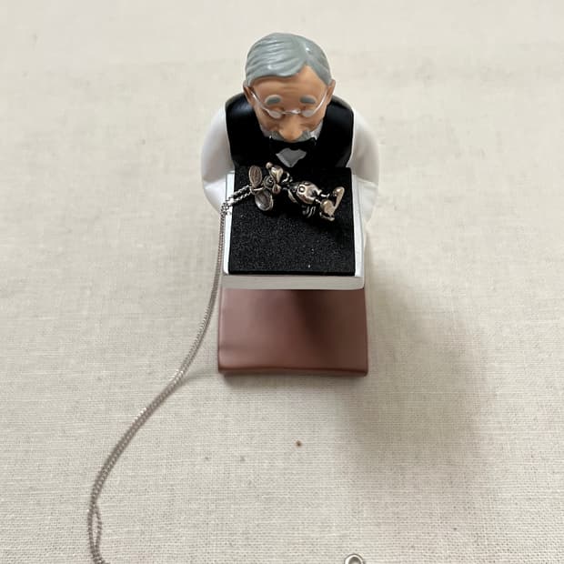 빈티지 디즈니 925silver 미키마우스 목걸이 disney