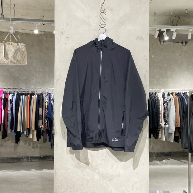 엘엘빈 블랙 마운틴 벤틸레이션 나일론 윈드 브레이커