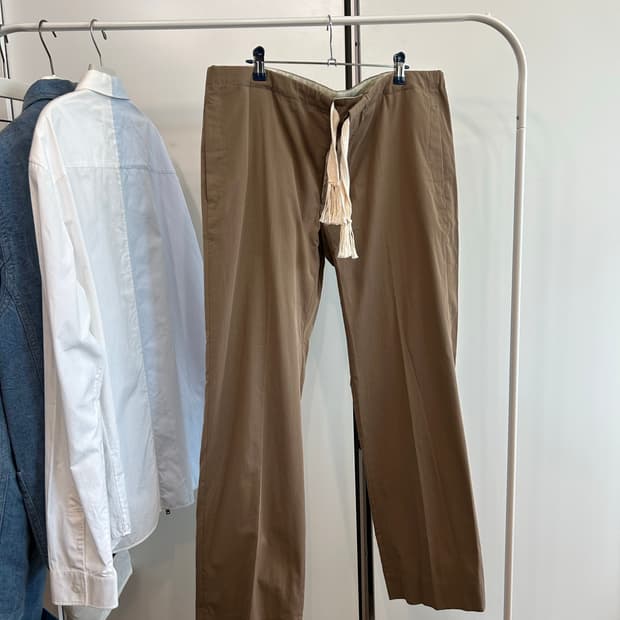 마르지엘라 장식 스트링 팬츠