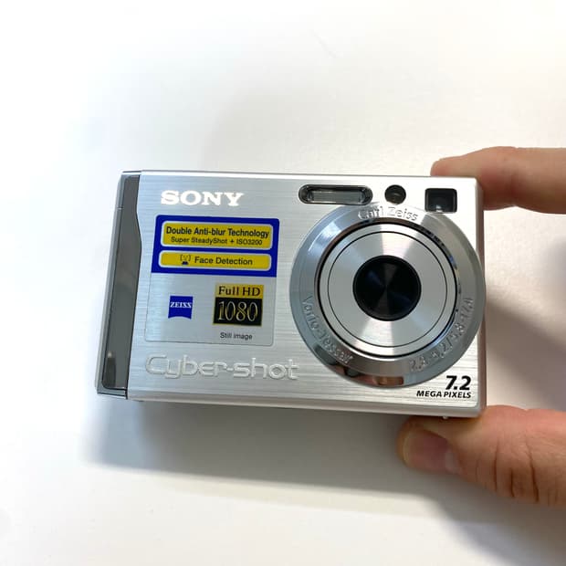 소니 사이버샷 DSC-W80 디지털 카메라