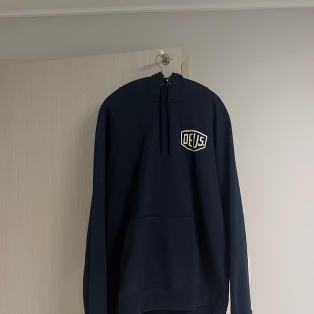 데우스 서울어드레스 후드 네이비XL