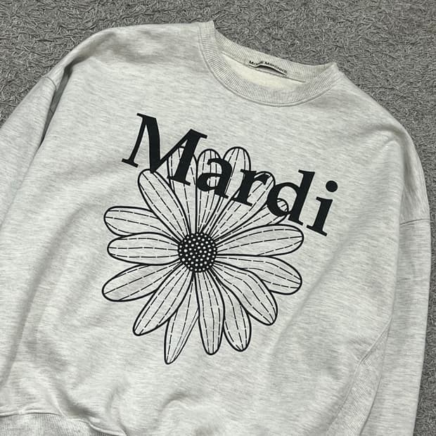 [우먼95] 마르디메크르디 맨투맨