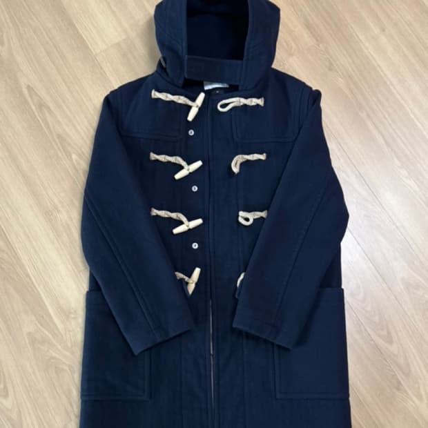 로파이 네이비 떡볶이 코트 (M)