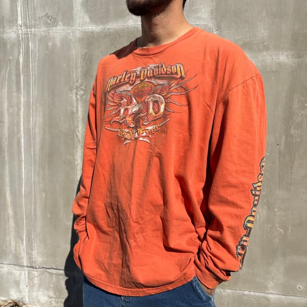 할리데이비슨 빈티지 롱슬리브 2XL