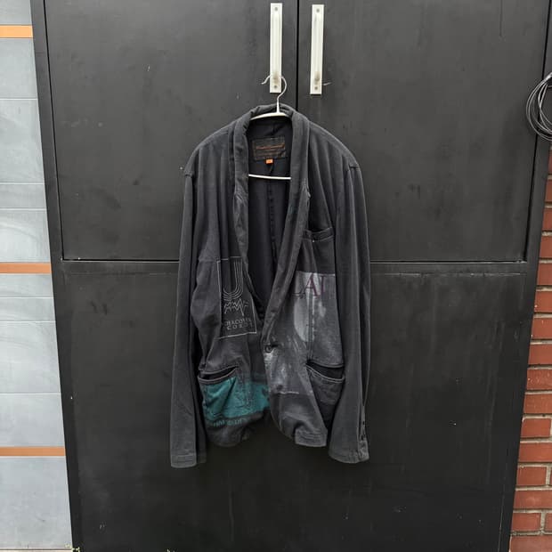 언더커버 음표 블레이저 가디건