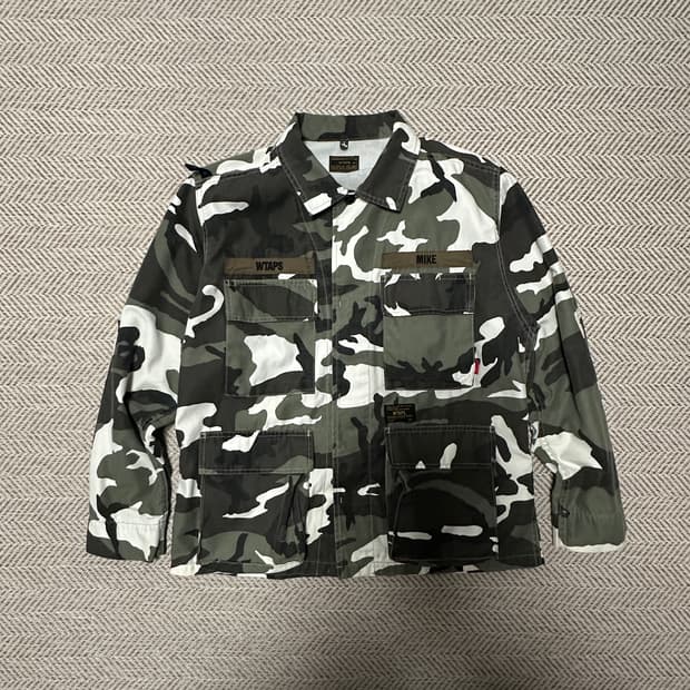 WTAPS camo jungle shirt jacket