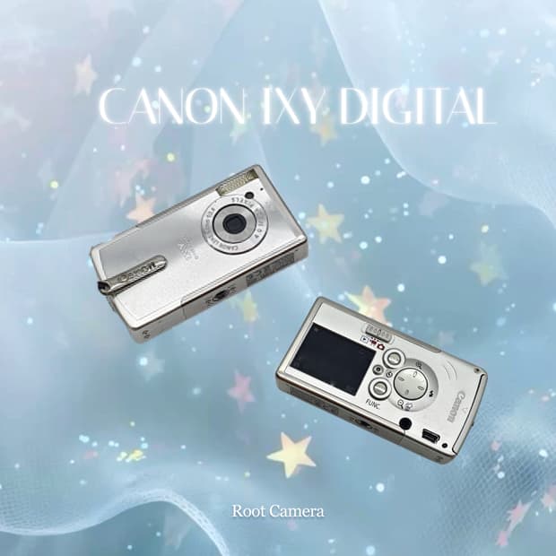 감성 똑딱이의 아이콘 캐논 IXY DIGITAL 빈티지 디카 디지털카메라
