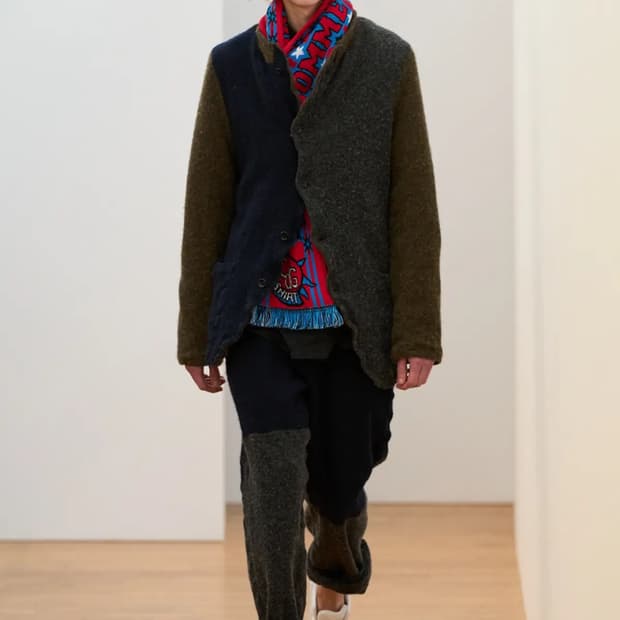 꼼데가르송 셔츠 2025FW 머플러