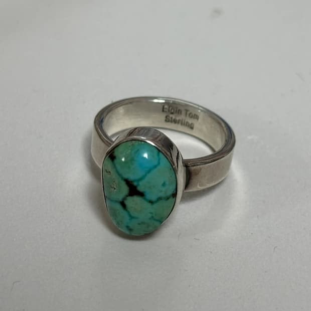 [여성 약지/아르포파리] 터키석 터콰이즈 / os