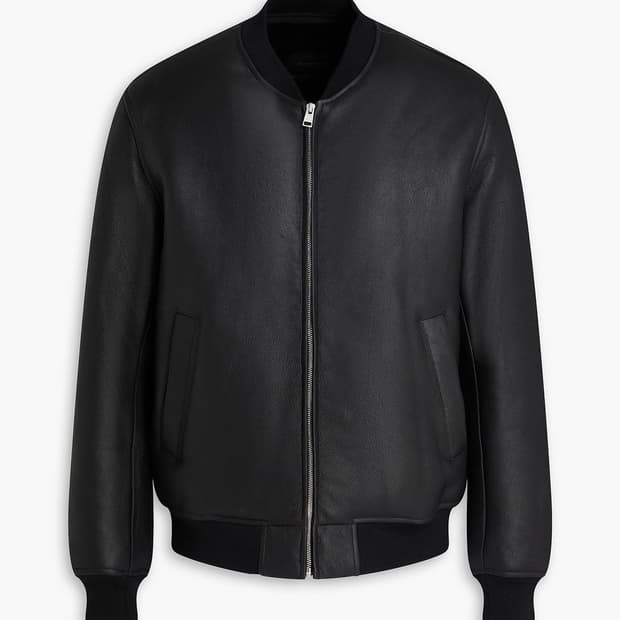 Sandro 산드로 무스탕  봄버 자켓 M