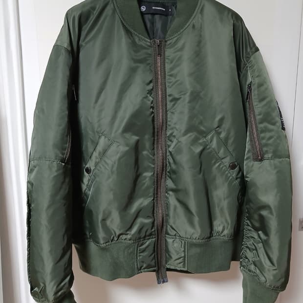 gu 언더커버 ma-1 m사이즈