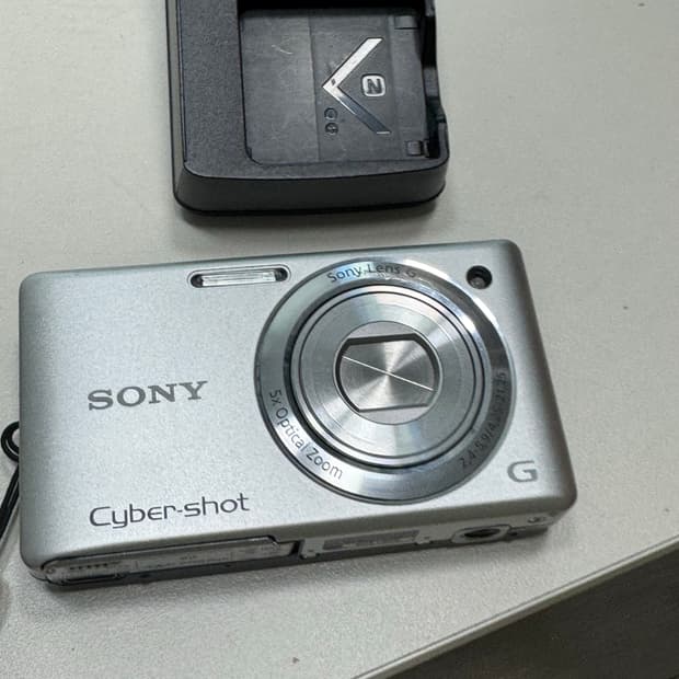 소니 사이버샷 w380 상태 좋은 빈티지캠