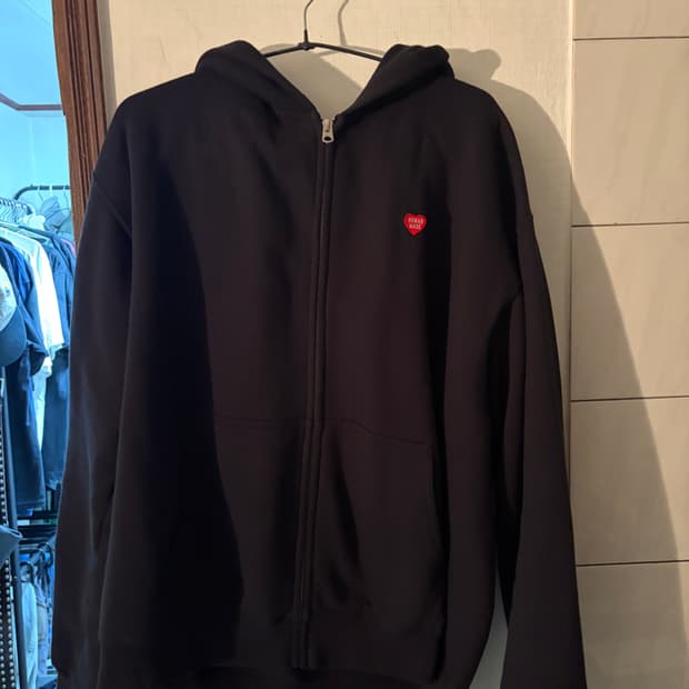 휴먼메이드 클래식 후드집업