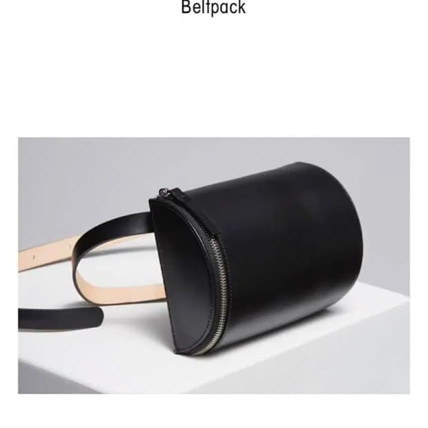 빌딩블럭 벨트백