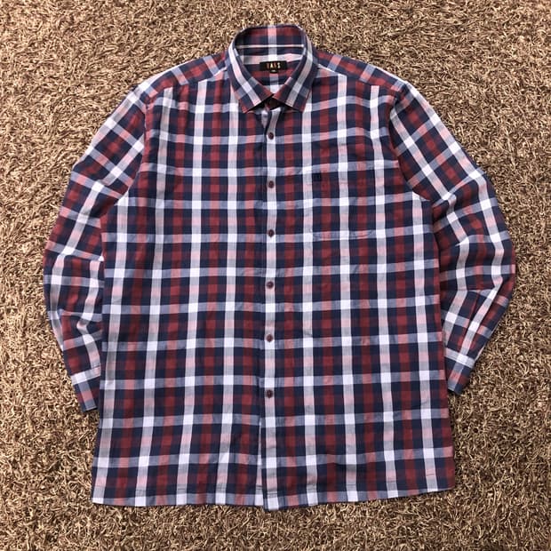 110 닥스 체크 셔츠