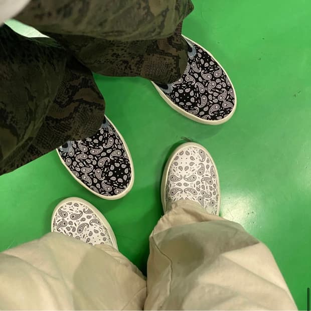 반스 페이즐리 슬립온 260 / 반스 컴피쿠시 페이즐리 슬립온 260