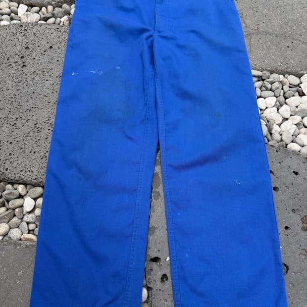 1970s DISTRESSED WASHED FRENCH 프렌치워크팬츠