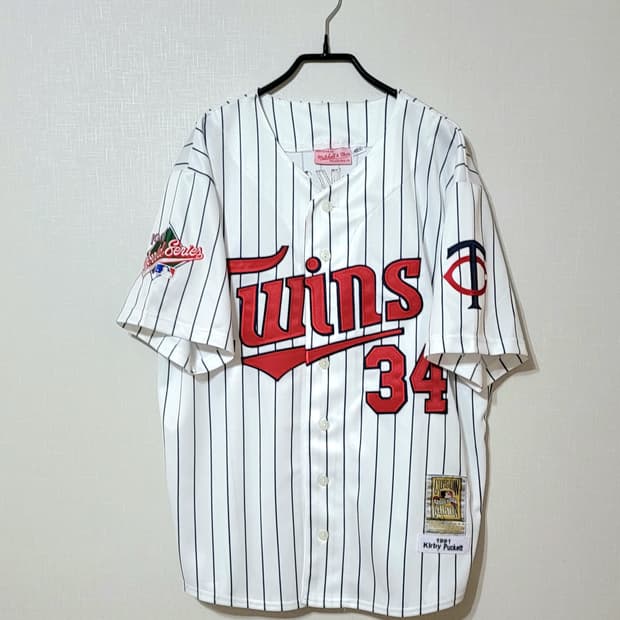 MLB 90s 미네소타 트윈스 야구져지