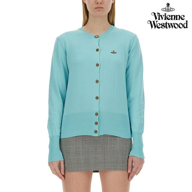 비비안웨스트우드 아쿠아 가디건