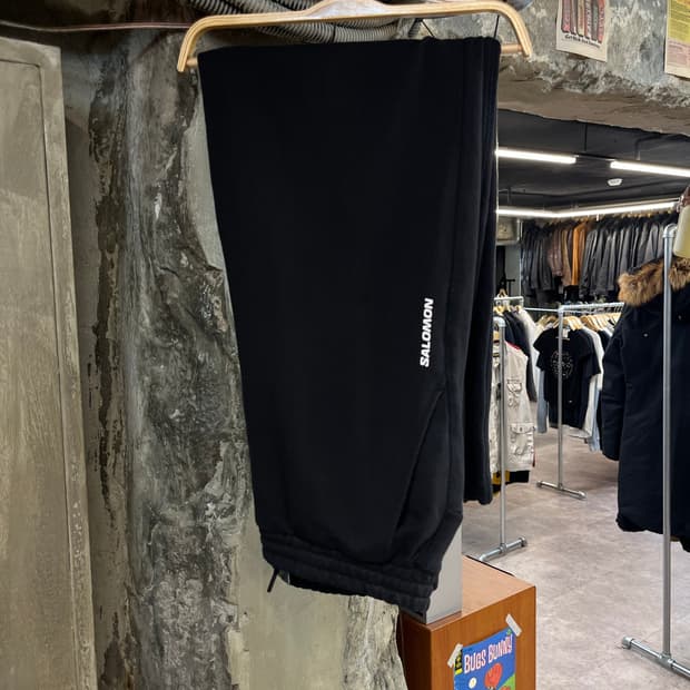 살로몬 밴딩 팬츠 블랙 XL #csz1497