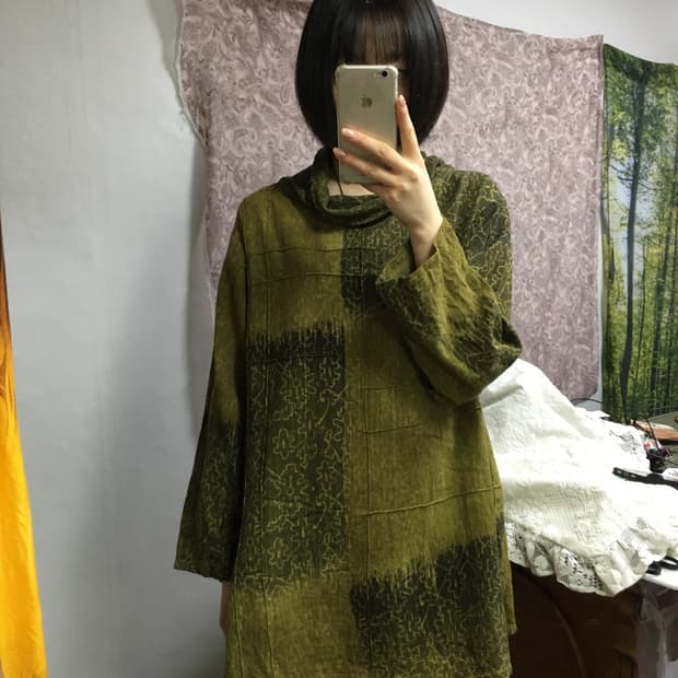 보헤미안 튜닉 상의